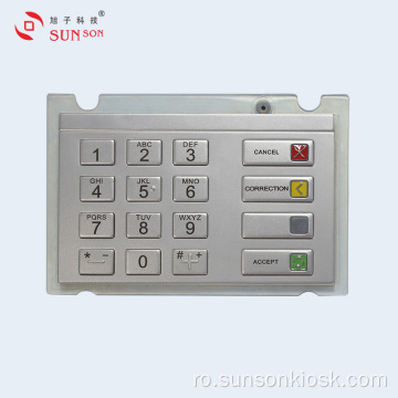 Tastatură PIN criptare dimensiune medie pentru chioșcul de plată
